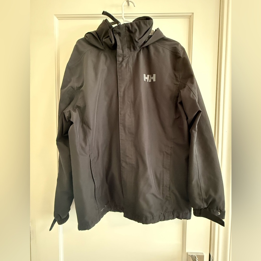 Helly Hansen Men's Dubliner Waterproof Jacket Black Large